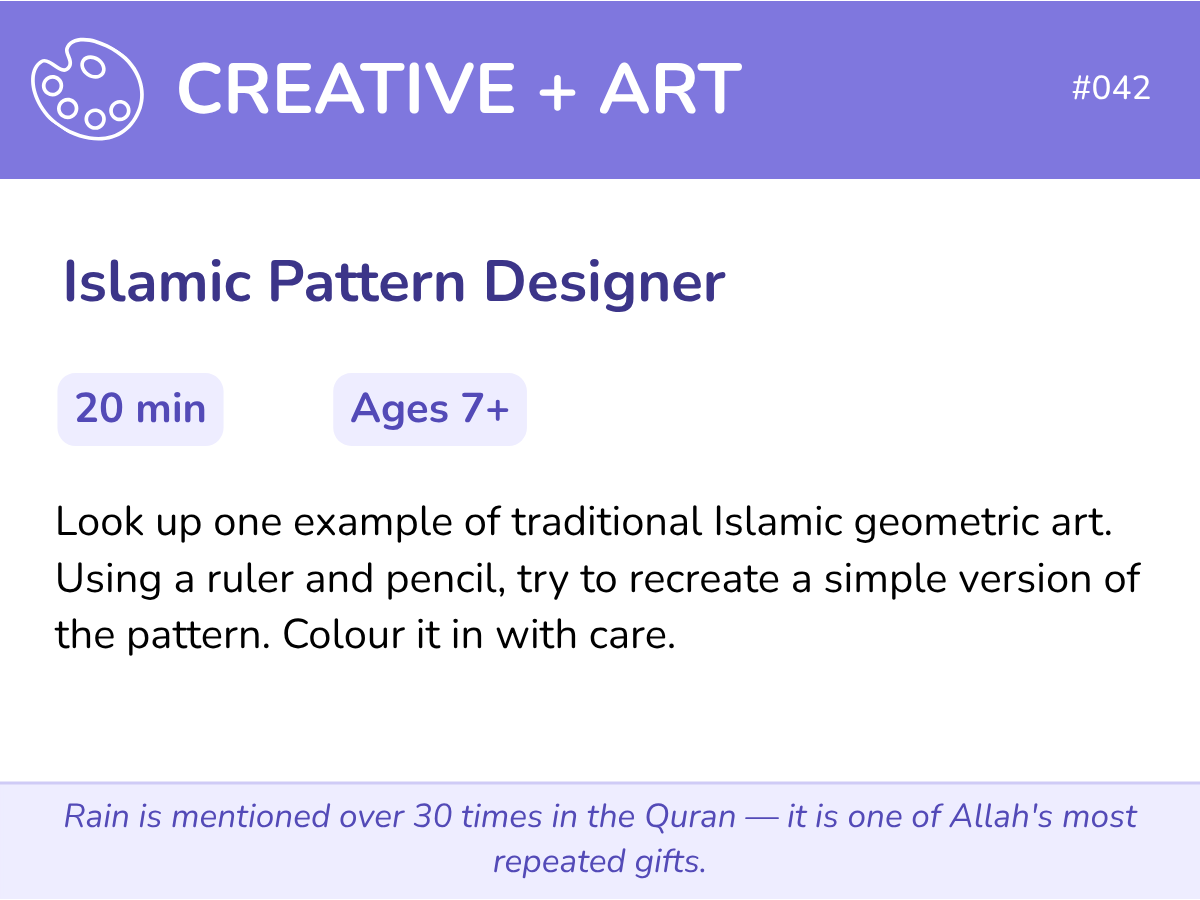 100 Screen-Free Challenge Cards for Muslim Kids - Image 4